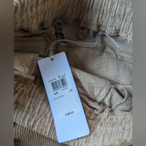 Beige Corduroy Slack Pants - Guess - Picture 5 of 6